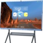Smart Board Collaboration Hub, JYXOIHUB 65 Inch 4K Digital Electronic Whiteboard Built in Dual System and 20MP Camera for Classroom and Business, Interactive Whiteboard with Video Conference System