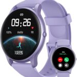 Parsonver Smart Watch 2025 with Call Function, Fitness Tracker, 100+ Sports Modes, Heart & Sleep Monitor, IP68 Waterproof – for Android & iPhone