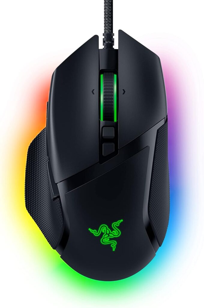 Razer Basilisk V3 – Ergonomic Wired Gaming Mouse