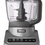 Ninja Professional Plus Chopper Food Processor 850-Watts With Auto-iQ Preset Programs Chop Puree Dough Slice Shred With a 9-Cup Capacity and a Silver Stainless Finish (BN600C) – Canadian Version