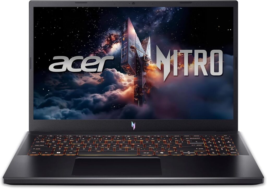 Acer Nitro V Gaming Laptop | Intel Core i7-13620H Processor | NVIDIA GeForce RTX 4050 Laptop GPU | 15.6″ FHD IPS 165Hz Display | 16GB DDR5 | 1TB Gen 4 SSD | Wi-Fi 6 | Backlit KB | ANV15-52-76NK