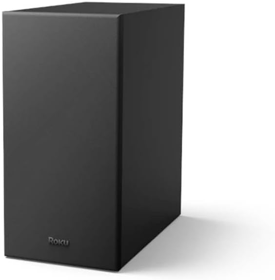 Roku Wireless Bass, Slim Subwoofer Streambar, Streambar Pro Wireless Speakers