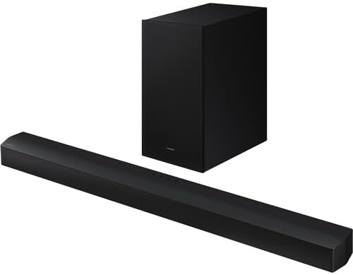 Samsung (Renewed) Samsung B550D 3.1ch Soundbar w/DTS Built-in Center Speaker, Subwoofer, HW-B550D/ZA (2024)