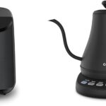 Cosori Mini Air Fryer 2.1 Qt, 4-in-1 Small Airfryer, Bake, Roast, Reheat, Space-saving & Low-noise & Electric Gooseneck Kettle with 5 Temperature Control Presets, Pour Over Kettle