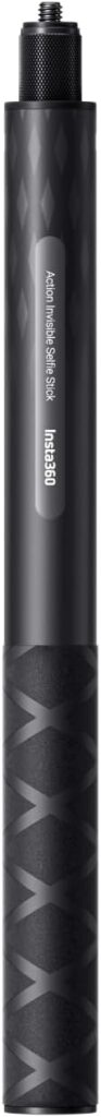 Insta360 Action Invisible Selfie Stick, 1-Meter Carbon Fiber Invisible Pole, Compatible with Insta360 Ace, Ace Pro, Ace Pro 2, GO 3, GO 3S, GO Ultra, ONE X2, X3, X4, X5 Action Cameras, Black