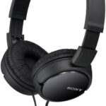 Sony ZX Series Wired On-Ear Headphones, Black MDR-ZX110