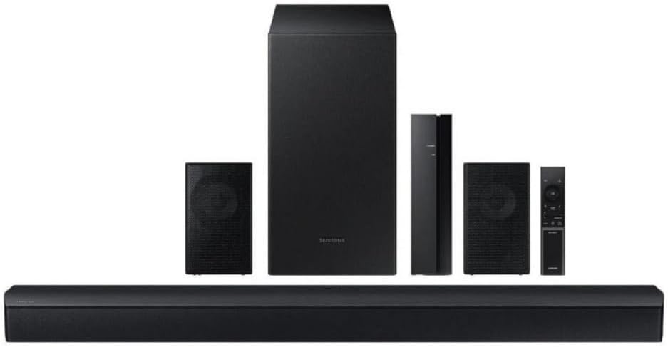 Samsung B-Series 4.1.CH Soundbar & Rear Speakers w/Subwoofer Bluetooth HW-C47M/ZA (Renewed)