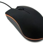 Guiheng Ergonomic Wired Mouse – USB Computer Mouse for Right or Left Hand, Durable Clicks for PC, Laptop, Desktop, Chromebook, Notebook, Mac (Black)