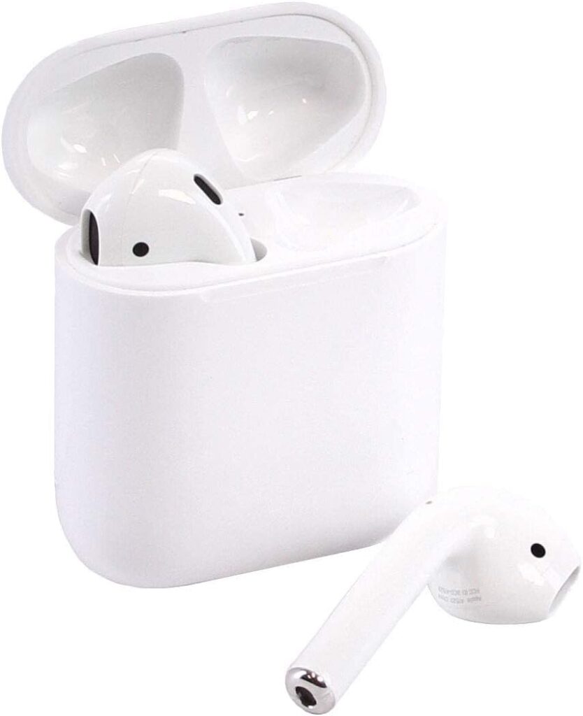 Apple AirPods 2 with Charging Case – White (Renewed)