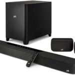 Polk Audio MagniFi Max AX SR 7.1.2 Channel Sound Bar with Wireless 10″ Subwoofer & SR2 Surround Speakers for Smart TV, Dolby Atmos and DTS:X, Polk’s Patented VoiceAdjust & SDA Technologies, Black