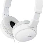 Sony ZX Series Wired On-Ear Headphones, White MDR-ZX110