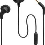 JBL Endurance Run 2 Wired – Waterproof Wired Sports in-Ear Headphones, Pure Bass Sound, Hands-Free Calls, Never Hurt. Never Fall Out. (Black)
