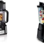 Hamilton Beach Stack & Snap Food Processor and Wave Action Blender Bundle