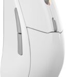 SteelSeries Rival 3 Wireless Gen 2 Gaming Mouse — 2.4GHz and Bluetooth — 18000 DPI TrueMove Air Optical Sensor — 60 Million Click Durability — Light-Weight — 100% PTFE Feet — White