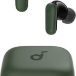 Soundcore P30i by Anker Noise Cancelling Earbuds, Strong and Smart Noise Cancelling, Powerful Bass, 45H Playtime, 2-in-1 Case and Phone Stand, IP54, Wireless Earbuds, Bluetooth 5.4 (Green)