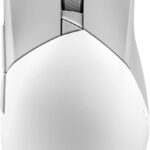 ASUS ROG Gladius III Wireless Aimpoint Gaming Mouse – Right-Handed Ergonomic, 79g, Tri-Mode Connectivity, 36K DPI, up to 119Hr Battery, Hot-Swappable Switches, PC/Mac Support – White