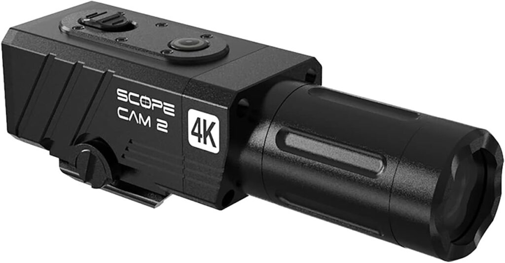 RunCam ScopeCam2 4K Zoom Action Camera Waterproof 4xDigital HD Mini Video Camera with Recording Switch Cable