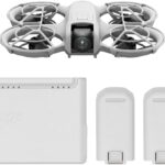 DJI Neo Three-Battery Combo, Mini Drone with 4K UHD Camera for Adults, 135g Self Flying Drone that Follows You, Palm Takeoff, Subject Tracking, QuickShots, Stabilized Video (Controller-Free)
