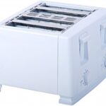 Brentwood TS-264 4 Slice Toaster, White