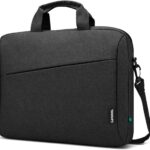 Lenovo Laptop Carrying Case T210, 15.6-Inch Laptop and Tablet, Sleek Design, Durable and Water-Repellent Fabric, Business or School, GX41L83769 Casual Toploader – Eco Black