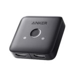 Anker HDMI Switch, 4K@60Hz HDMI Switcher, 2 in 1 Out with Smooth Finish, Supports HDR, 3D, Dolby, Compatible with Laptops, PC, Xbox Series, PS5 / PS4, Projector, and More