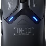 INPHIC IN10P Superlight Wireless Gaming Mouse, 60g, 8K Polling Rate, 26,000 DPI, Tri-Mode, PAW3395 Sensor, Fully Programmable