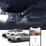 Fitcamx 4K Dash Cam Suitable for Toyota Corolla 2023-2026 Sedan Hybrid Hatchback, OEM Factory Look, 2160P UHD Video, Built-in WiFi & APP, Loop Recording, G-Sensor, Easy to Install, 64GB Card