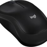Logitech M185 Wireless Mouse, 2.4GHz with USB Mini Receiver, 12-Month Battery Life, 1000 DPI Optical Tracking, Ambidextrous, Compatible with PC, Mac, Laptop – Black