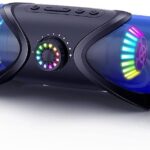 Computer Speakers,Bluetooth SoundBar,Computer Speakers for Desktop Monitor with RGB Light,PC Speakers with Subwoofer,USB Powered Sound Bar for Laptop 3.5mm Headphone Jack