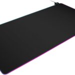 Corsair MM700 RGB Extended 3XL Cloth Gaming Mouse Pad/Desk Mat – Massive 1,220mm x 610mm (48” x 24”) Cloth Surface, 360° Three-Zone RGB Lighting, Two USB Ports – Black