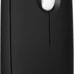 Logitech Pebble Mouse 2 M350s Slim Bluetooth Wireless Mouse, Portable, Lightweight, Customizable Button, Quiet Clicks, Easy-Switch for Windows, macOS, iPadOS, Android, Chrome OS – Black