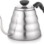 Hario V60 “Buono” Gooseneck Drip Kettle, 1200ml, Silver