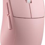 Redragon M916 PRO 3-Mode Wireless Gaming Mouse, 49G Ultra-Light 26K DPI Mouse w/Ergonomic Natural Grip Build, Full Programmable Buttons, Software Supports DIY Keybinds & DPI (1K Hz, Pink)