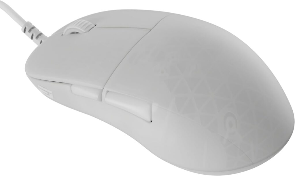 ENDGAME GEAR XM2 8k Gaming Mouse – 8000Hz Polling Rate, Kailh GX Switches, PixArt PAW3395 Sensor, Ultra-Light 52 g, White Frost Edition