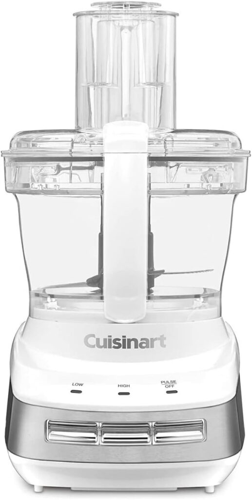 Cuisinart FP-110 Core Custom 10-Cup Multifunctional Food Processor, White and Stainless