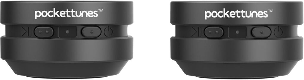 Bone‑Conduction Bluetooth Speakers – 2‑Pack Mini Wireless Speakers, Surface‑Amplifying Sound, True Wireless Stereo, USB‑C Rechargeable, Portable