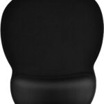 EooCoo Ergonomic Mouse Pad with Wrist Support, Mousepad with Memory Foam Wrist Rest and Non-Slip Base for Computer, Cafe, Home & Office, 9.64 x 8.26 in Office Desk Accessories