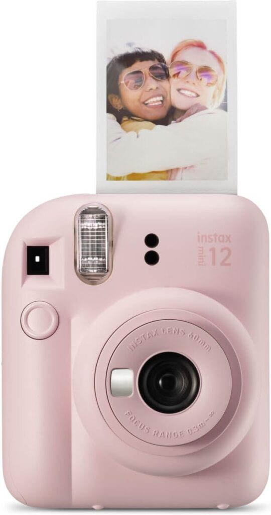 Fujifilm Instax Mini 12 Instant Camera – Blossom Pink
