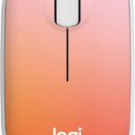 Logitech M340 Wireless Mouse with Limited Edition Prints, USB Receiver and Silent Clicks, Portable Wireless Mouse for Laptop, PC, Windows, Chrome, Surface – Tropical Sunrise