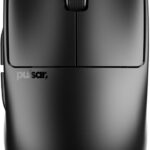 Pulsar Gaming Gears X2 Crazylight Wireless Gaming Mouse, Ultra Lightweight 1.23 oz (35g), Optical Switch, 32000 DPI, 750 IPS, XS-1 Sensor, 8k Compatible (Jet Black)