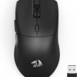 Redragon 3-Mode Wireless Gaming Mouse, Ultra-Light 26K DPI Gaming Mouse, Full Programmable Buttons, Software Supports DIY Keybinds & Adjustable DPI, M815PRO