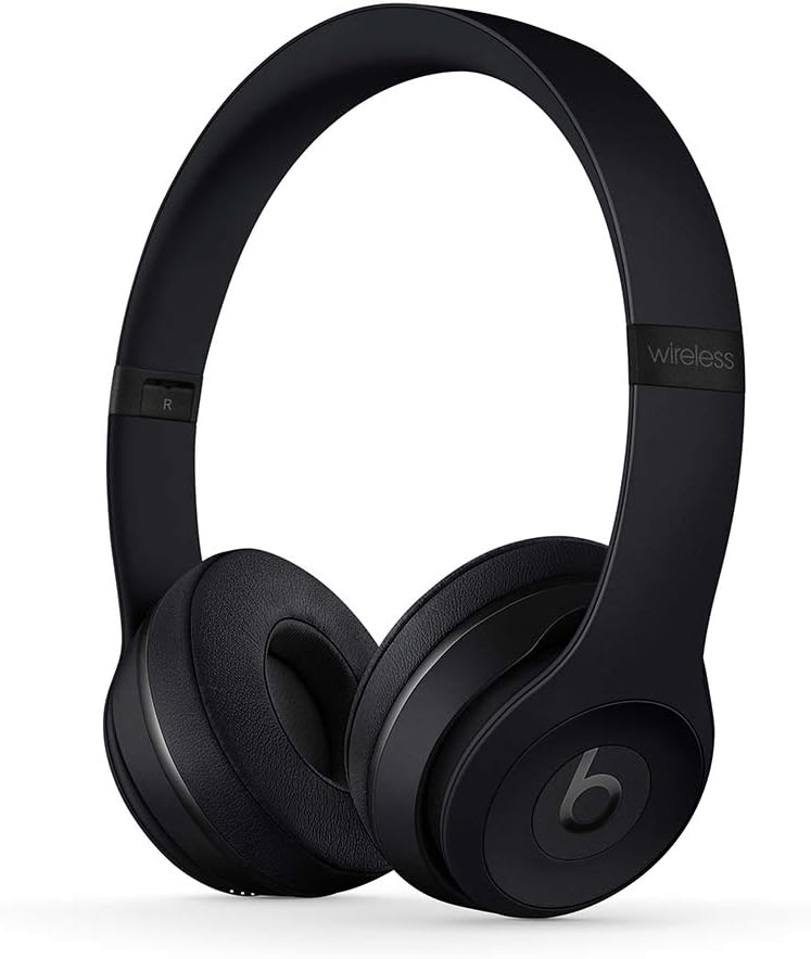 Beats Solo3 Wireless On-Ear Headphones – Apple W1 Headphone Chip, Class 1 Bluetooth, 40 Hours of Listening Time, Built-in Microphone – Black
