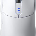 AULA SC580 Wireless Gaming Mouse, Tri-Mode 2.4G/BT5.0/USB-C Gaming Mouse, 12000 DPI Rechargeable Wireless Mouse with 6 Programmable Buttons, Ergonomic Computer Mouse for Laptop/PC/Mac/Tablet