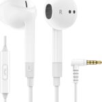 LUDOS FEROX Wired Earbuds in-Ear Headphones, 5 Year Warranty, Earphones with Microphone, Noise Isolation Corded for 3.5mm Jack Ear Buds for iPhone, Samsung, Computer, Laptop, Kids, School Students
