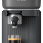 Philips Baristina Espresso Machine – Real espresso, made simple. Compact coffee machine, natural black with black portafilter, 16 bar pump pressure, automatic grinder, Cafe Crema (BAR300/60)
