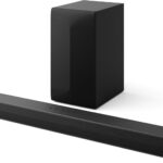 LG S60T 3.1 ch. Soundbar with Wireless Subwoofer, Dolby Audio, TV Synergy, Wow Interface, AI Sound Pro (2024 Model)