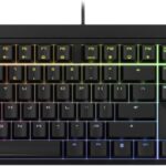 Cherry Xtfy MX 2.0S Wired Gaming Mechanical Keyboard with New MX2A Switches. (Black, MX2A Blue)