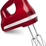 KitchenAid 5 Ultra Power Speed Hand Mixer – KHM512, Empire Red