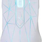 FIRSTBLOOD ONLY GAME. AJ52 Watcher RGB Gaming Mouse, Programmable 7 Buttons, Ergonomic LED Backlit USB Gamer Mice Computer Laptop PC, for Windows Mac Linux OS, Star White
