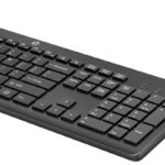 HP Wireless Keyboard and Mouse Combo – Full Size Membrane Chiclet Style Keyboard, 3-Zone Layout, 2.4GHz Wireless Connection, Compatible with PC, Mac